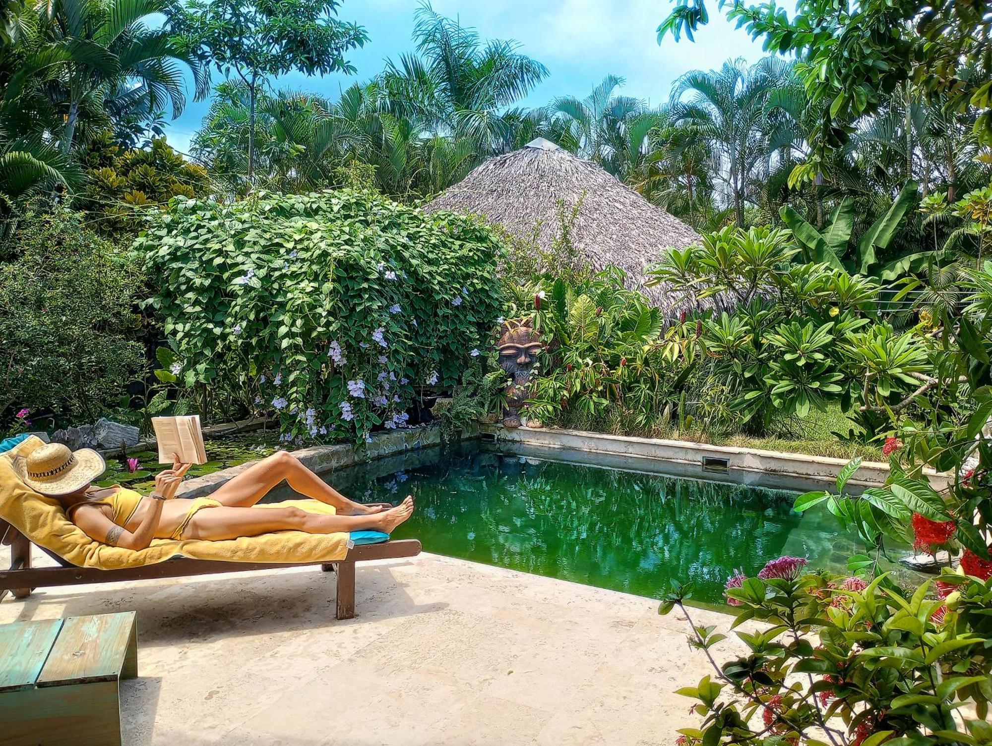 Отель Dream Glamping Jungle Bohio Лас Терренас Экстерьер фото